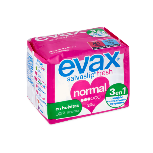 Evax salvaslip normal en bolsitas mini 20 uds